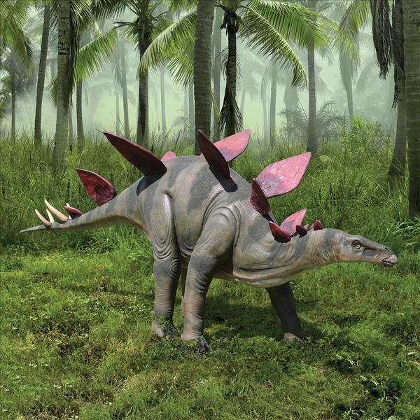 Design Toscano Jurassic-Sized Stegosaurus Dinosaur Statue NE100045